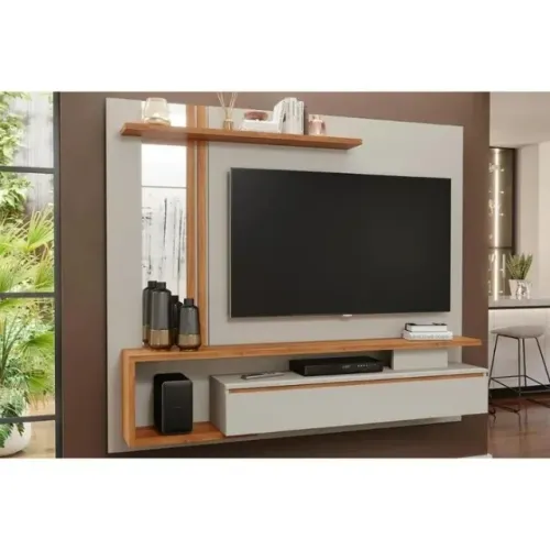 Painel Roma Para Tv Ate 60 No Magalu Com 2 Portas Marrom