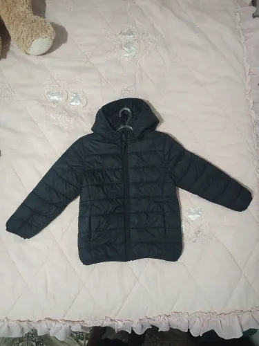 Jaqueta Infantil baby club Preta com Capuz