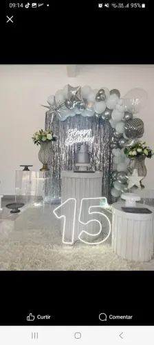 Decoração para a sua Festa ficar Showww 