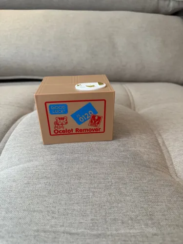 Cofre Gato na Caixa - Diversão Garantida!