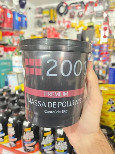 Massa de polir para autos nº 2 premium 1 kg - 2001