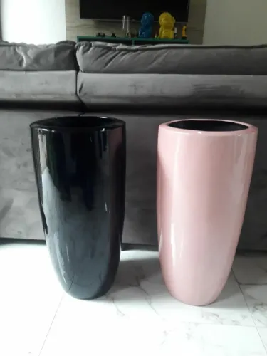 Vaso, em fibra de vidro para casa, escritório e jardins