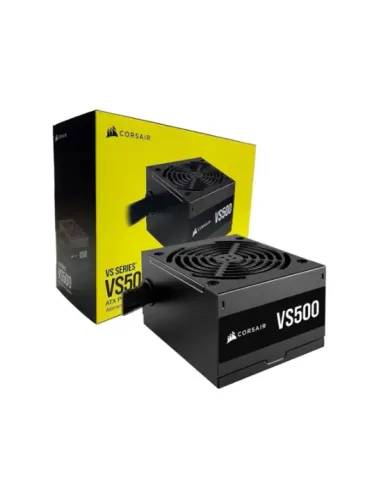 FONTE ATX 500W REAL BIVOLT 80 PLUS CORSAIR VS500 CP-9020223-BR