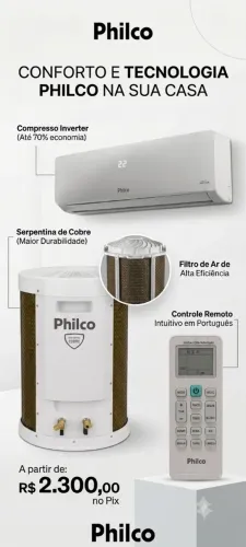 Ar condicionado Philco Eco inverter