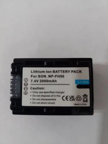 Bateria p sony Np-fh50, handycan, hx1 hx100 hx200 dvd