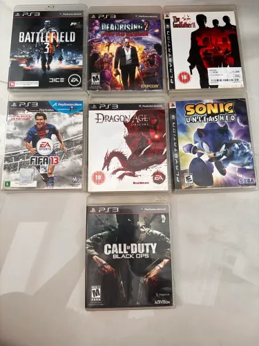 Coleção Jogos PlayStation 3