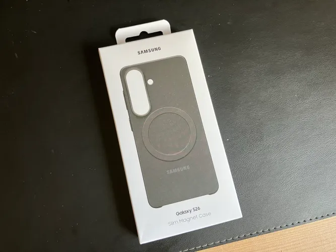 Capa Slim Magnética Galaxy S26 Preta ou Cinza