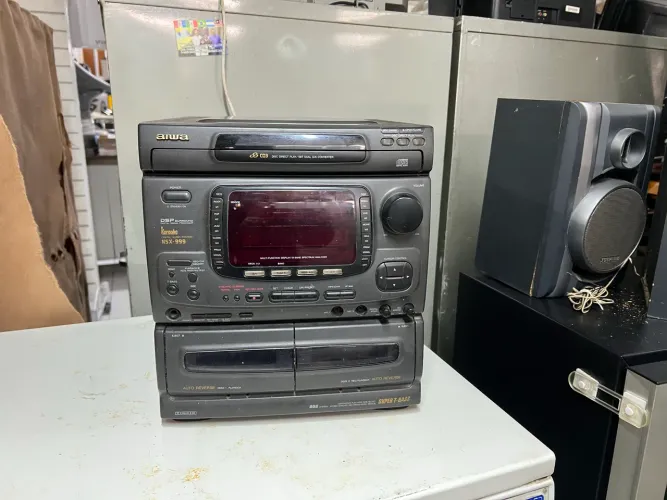 Mini System Aiwa CX-N999LH com Defeito