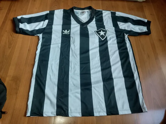Camisa Botafogo adidas anos 80 retrô G! 