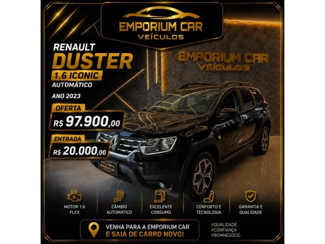 Renault Duster Iconic 1.3 TB 16V Flex Aut. 2023