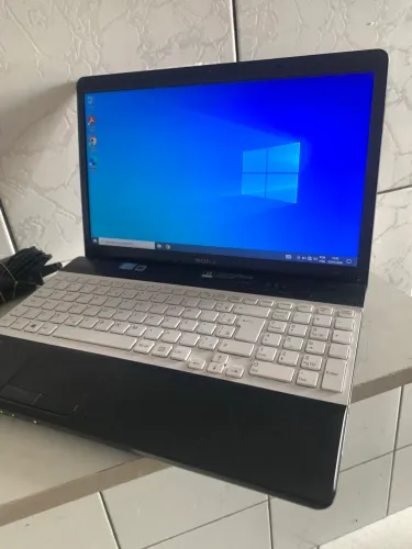 Notebook Sony ultra funcionando tudo