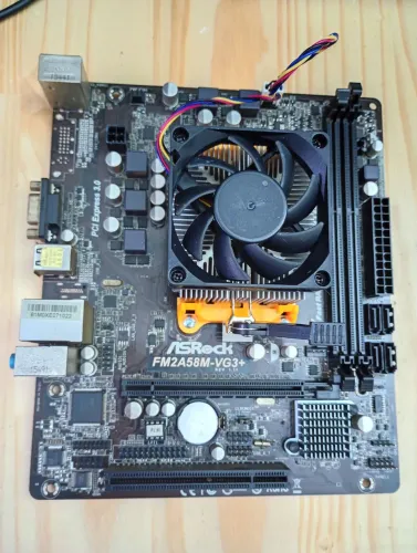 Kit Placa Mãe + Processador+ Cooler