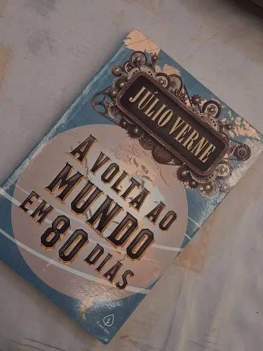 Livro - A volta ao mundo em 80 dias.