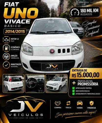 Fiat Uno Vivace/rua 1.0 EVO Fire Flex 8V 5P 2015
