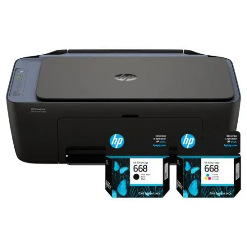 IMPRESSORA HP ADVANTAGE 2975 BIVOLT + 2 RESMAS DE PAPEL OFICIO COM 500 FOLHAS CADA 