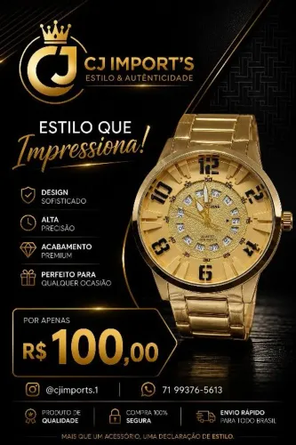 Relógio Masculino Sofisticado