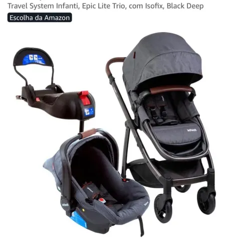Bebê conforto com base isofix