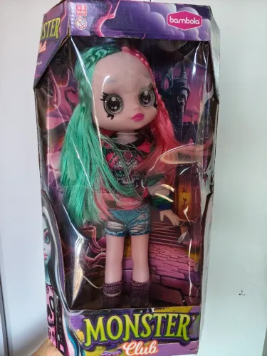 Boneca Lunah Dark - Monster Club