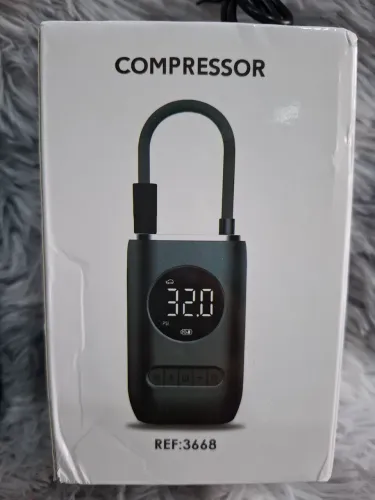 Mini Compressor digital portátil novo