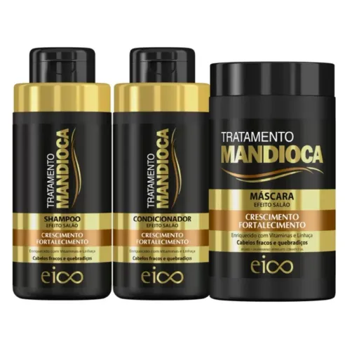 Kit linha eixo profissional resultado de salão em casa 