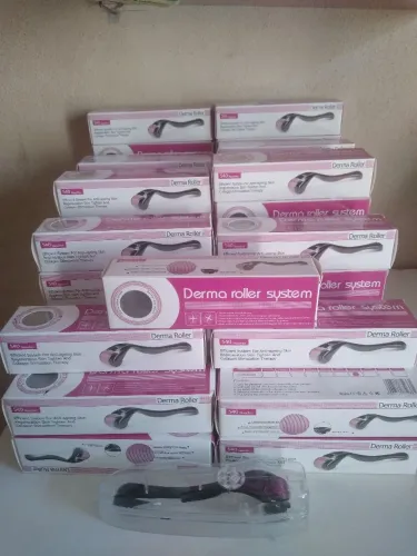VENDE -SE DERMA ROLLER TEM 65 UNIDADES TUDO POR 350,