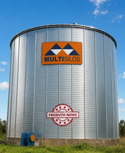 Silo - 5.500 Sacas - Novo!! Pronta entrega!! ( Aceitamos veículo na negociação )