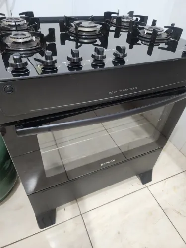 FOGAO 5 BOCAS + GÁS NOVO CHEIO