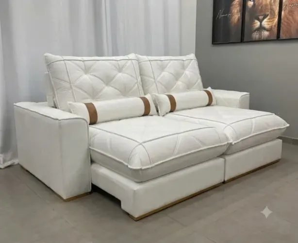 SOFÁ RETRÁTIL RECLINÁVEL 250CM
