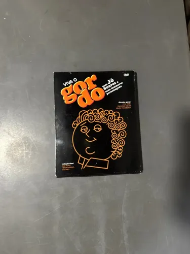 Box DVD Duplo "Viva o Gordo" com Jô Soares, lançado pela Globo Marcas.