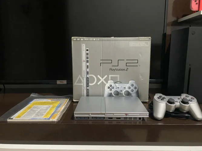 PlayStation 2 Satin Silver