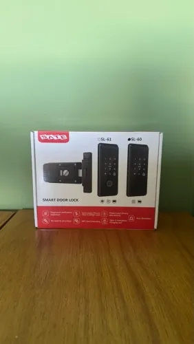 Fechadura Digital SATE SL-60 Touch com Senha e Cartão RFID/NFC - Preta