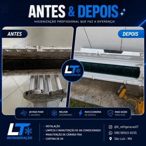 Limpeza de ar condicionado e manutenção 