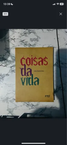 Livro coisas da vida