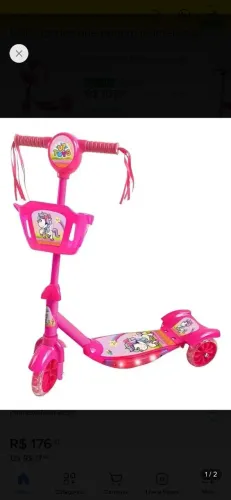 Patinete Mini Rosa