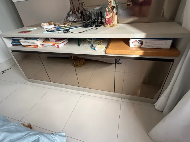 Rack para quarto + 2 criados mudos 