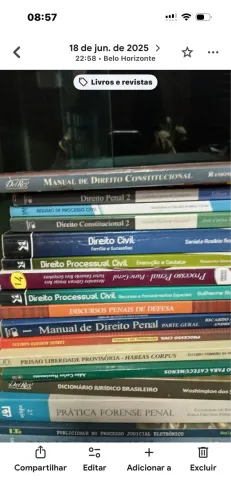 DIVERSOS LIVROS DE DIREITO