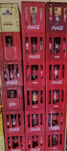 Grades de coca cola retornável