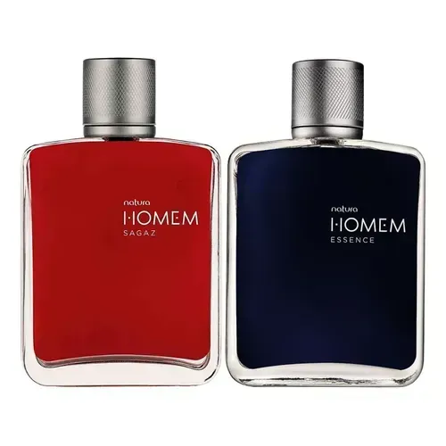 HOMEM SAGAZ E HOMEM ESSENCIAL, LACRADO E ORIGINAL