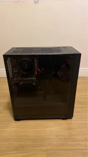 PC Gamer Ryzen 5 + Placa RX 550+MONITOR DE BRINDE* | Impecável (Roda Valorant, GTA, LoL)