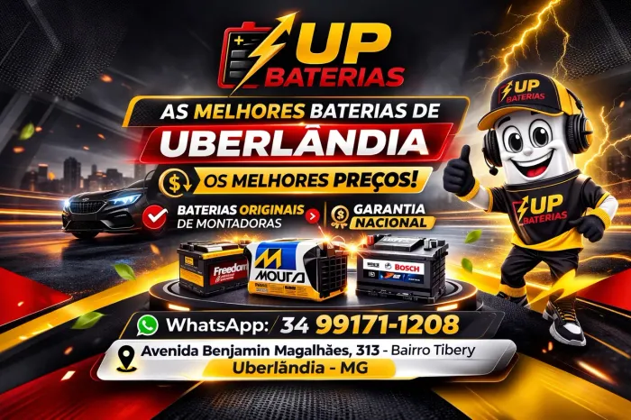 Baterias Automotivas em Uberlândia 