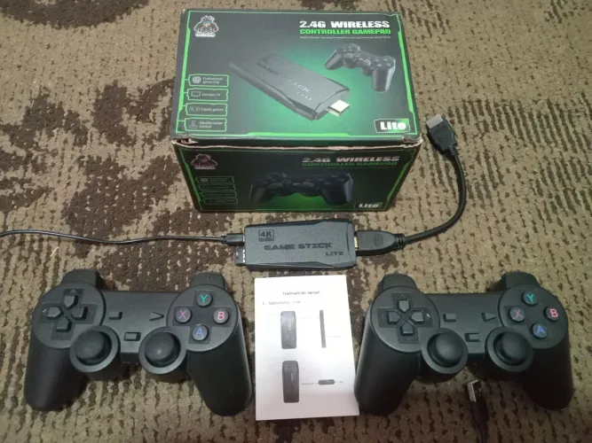 Console De Videogame Retro Sem Fio 4K Com 20.000 Jogos portátil