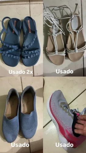 Tênis e Sandália
