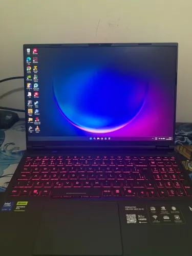 Notebook Gamer Predator Helios Neo 16 (Intel Core Ultra 9 / RTX 5070) - Estado de Novo!