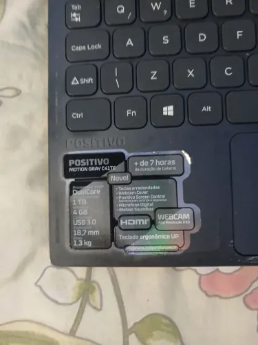 NOTEBOOK POSITIVO MOTION GRAY C41TE