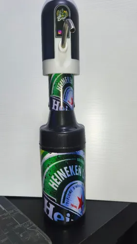 Chopp de garrafa pressurizador recarregável