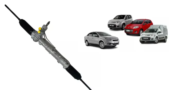 Caixa Setor Direção Hidráulica Grand Siena / Novo Uno / Novo Palio