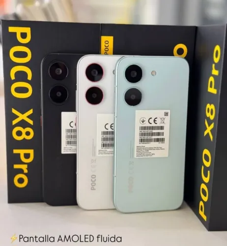POCO X8 PRÓ 5G 256/8ram Novo com garantia 