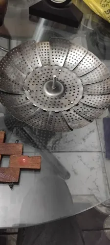 Antigo cesto de cozimento