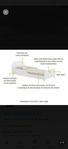 Cama linda para sua princesa! 
