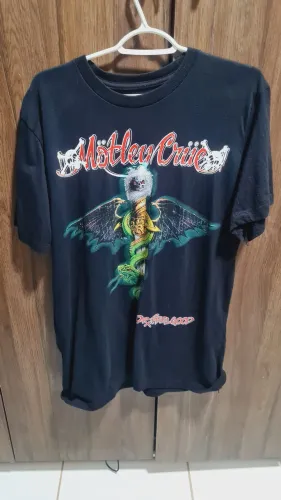 Camisa Motley Crue - M Consulado do rock
